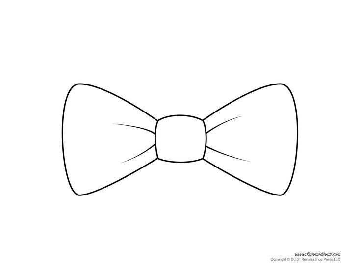 Paper bow tie templates bow tie printables bow tie template paper bow tie template