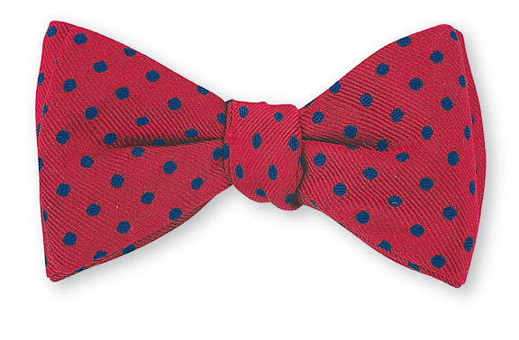 Polka dot bow ties for men shop handmade bow ties online r hanauer bow ties