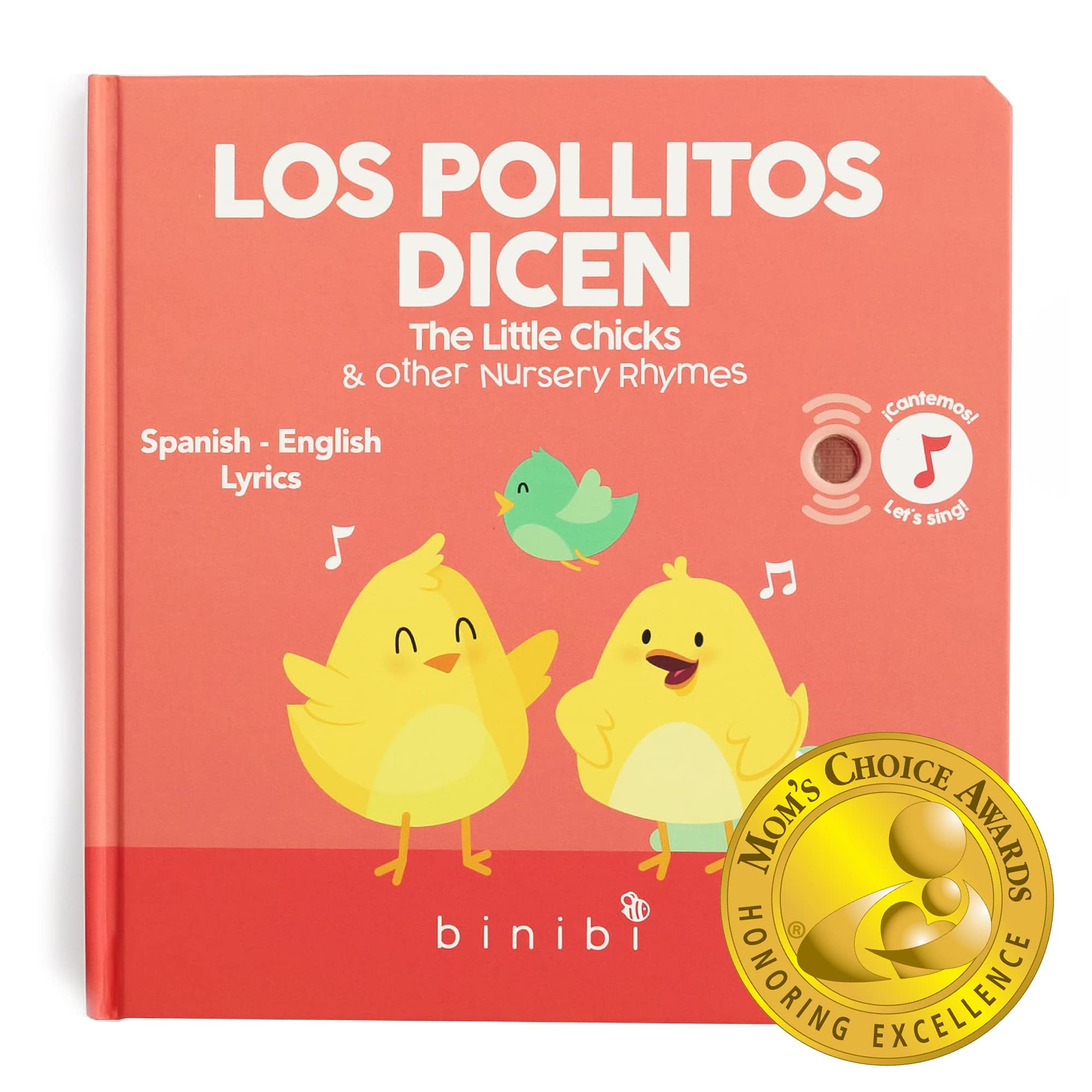 Binibi spanish musical book for babies toddlers