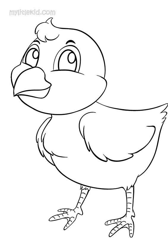 Chick coloring pages â the largest collection print or download for free