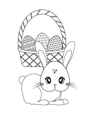 Easter coloring page stock illustrations cliparts and royalty free easter coloring page vectors