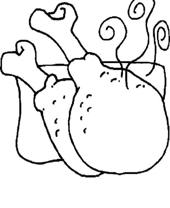 Free easy to print food coloring pages chicken coloring chicken coloring pages food coloring pages