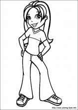 Polly pocket coloring pages on coloring