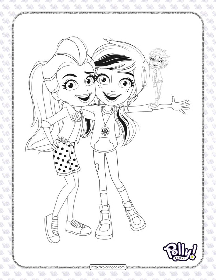 Free printable polly pocket coloring pages polly pocket coloring pages horse coloring pages