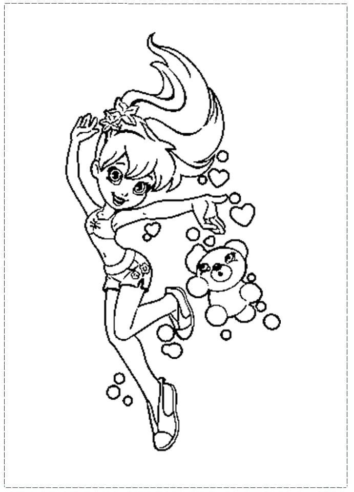 Polly pocket coloring pages pocket coloring book coloring pages coloring books