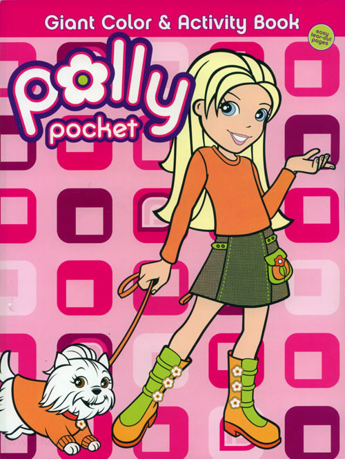 Polly pocket coloring and activity book coloring books at retro reprints
