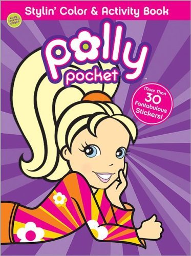 Polly pocket stylin color and activity book by alrica goldstein