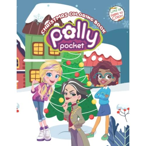 Polly pocket christmas coloring book polly pocket ance