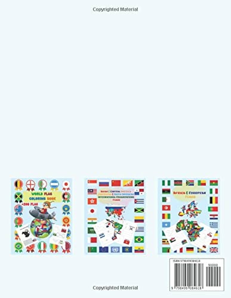 North american oceania and polynesia flags a great geography gift for kids flags of north american territories oceania and polynesia with color and general fun pages size x