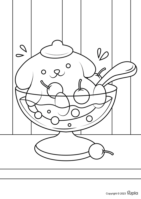 Ðï pompompurin lying in a bowl