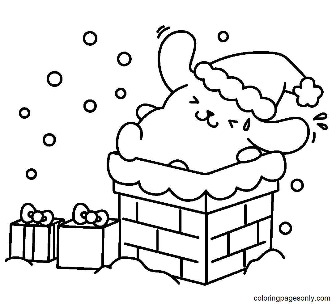 Pompompurin coloring pages printable for free download