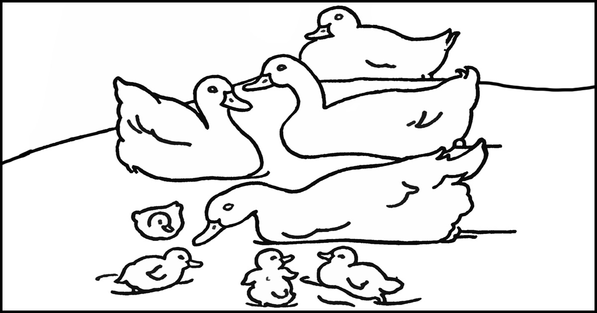 Farm animals coloring pages