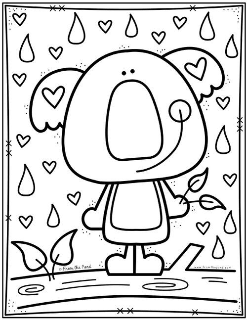 Animals â pond coloring club from the pond coloring pages color club