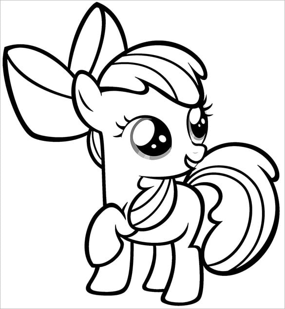 My little pony coloring pages