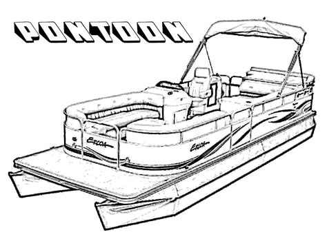 Pontoon boat louring pages