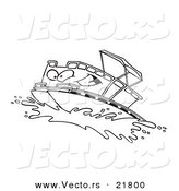 Royalty free pontoon boat stock r designs