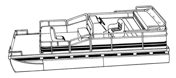 Oz boat cover spectrum cruiser pontoon all years