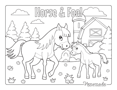 Best horse coloring pages for kids adults free printables