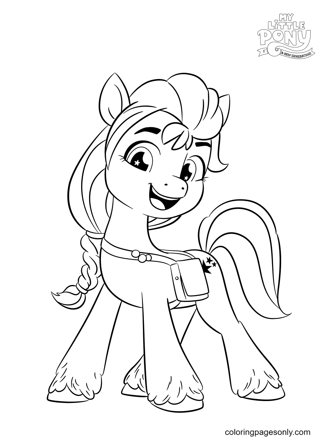 My little pony a new generation coloring pages printable for free download