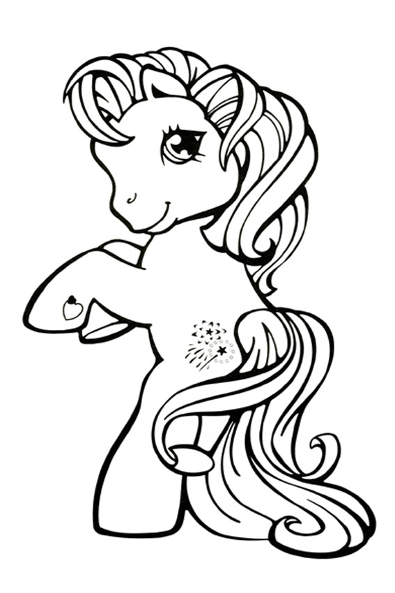 My little pony coloring pages to print and color in for free