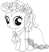 My little pony coloring pages free coloring pages