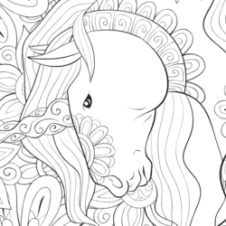 Pony colouring downloads pony magazine