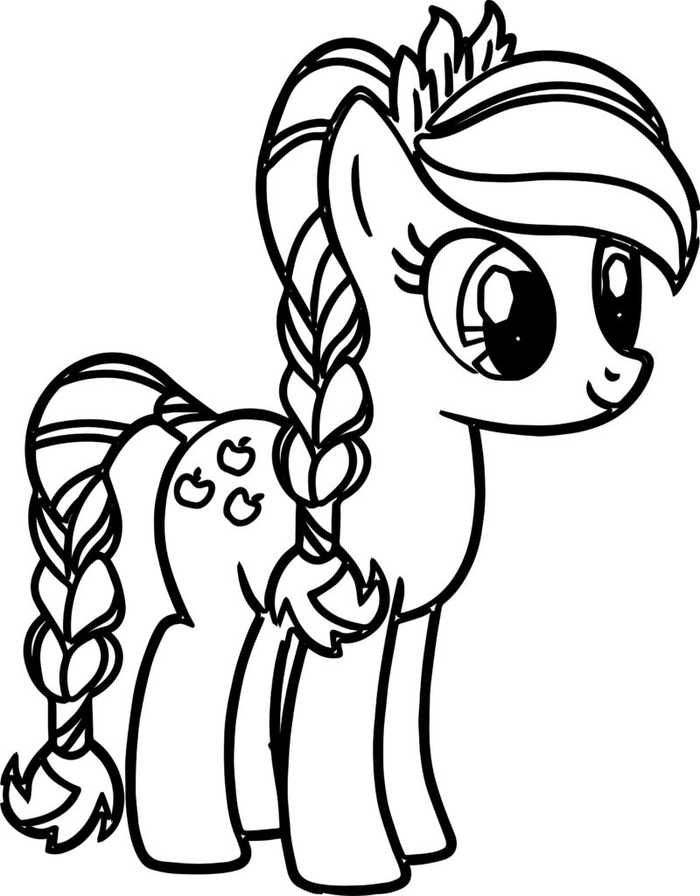 Pony coloring pages pdf download