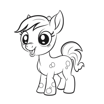 Little pony vector art png images free download on