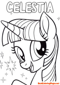 My little pony coloring pages