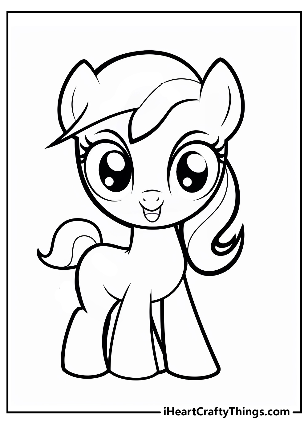 My little pony coloring pages free printables