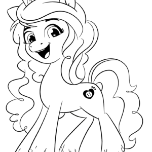 My little pony a new generation coloring pages printable for free download