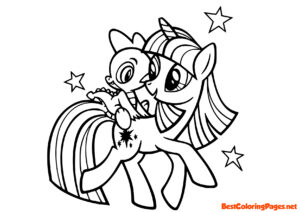 My little pony coloring pages