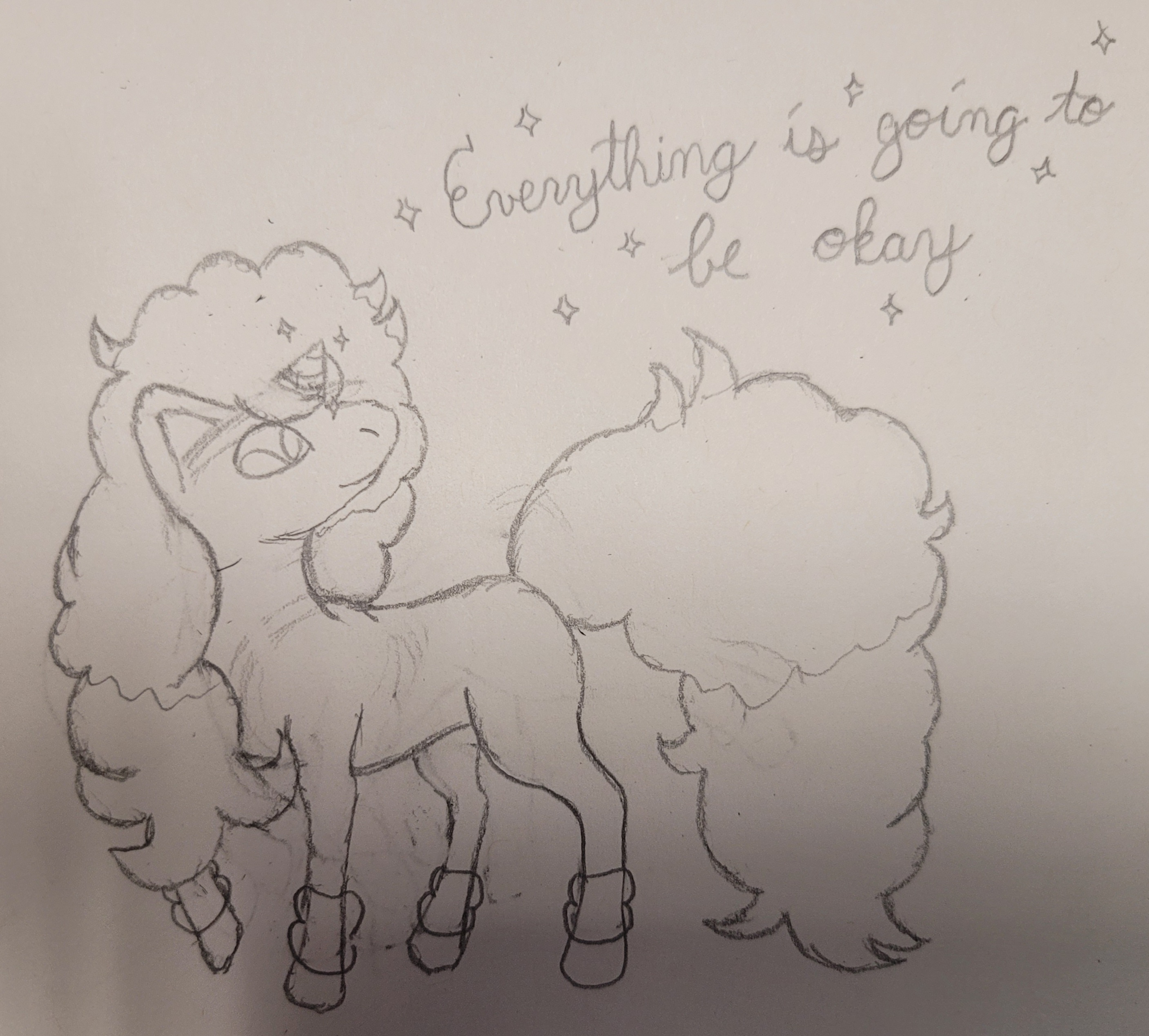 Galarian ponyta affirmation by kage