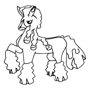 Mudsdale coloring pages printable for free download