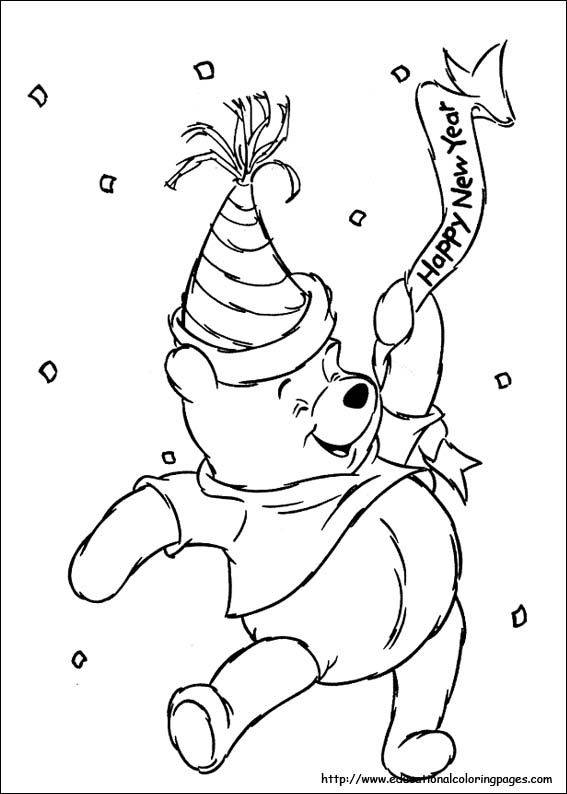 Winnie the pooh coloring pages