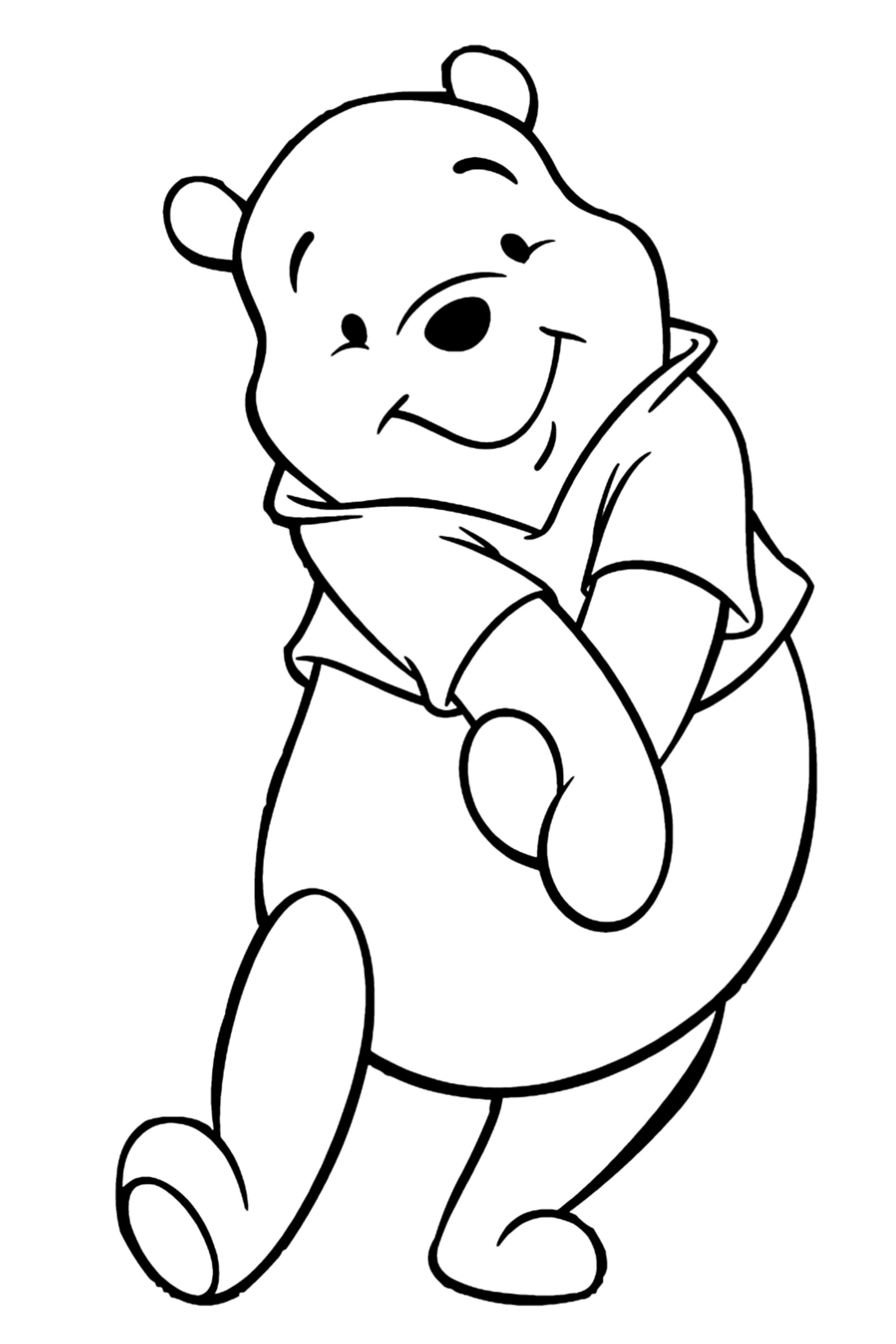 Winnie the pooh coloring pages for kids winnie the pooh tattoos winnie the pooh drawing bear coloring pages