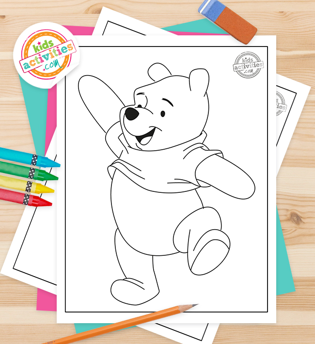 Free printable winnie the pooh coloring pages kids activities blog