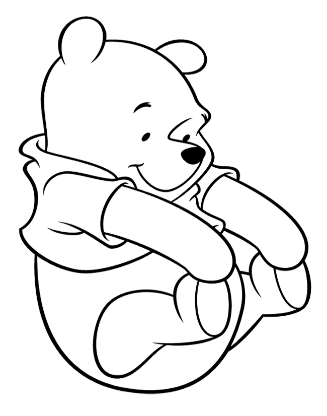 Coloring pages pooh bear coloring pages