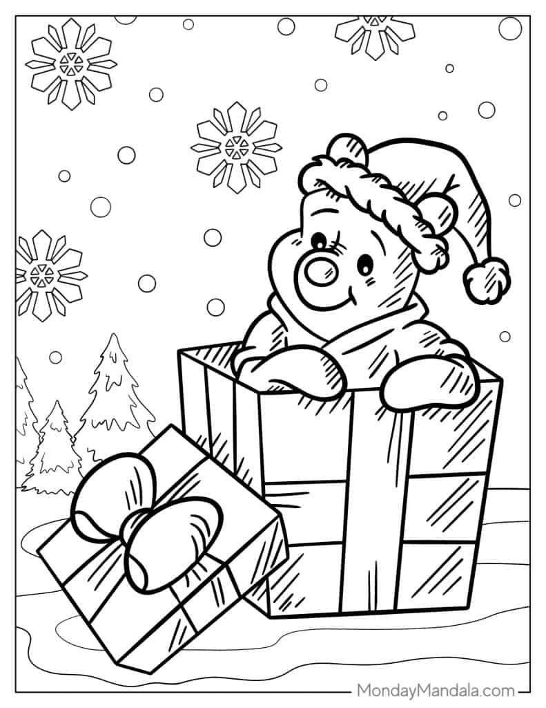 Winnie the pooh coloring pages free pdf printables