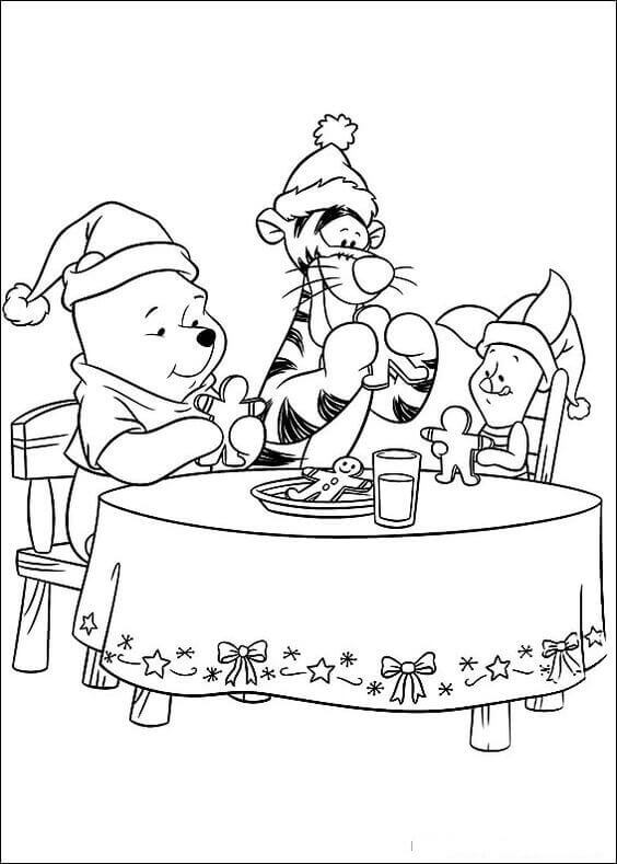 Free christmas coloring pages