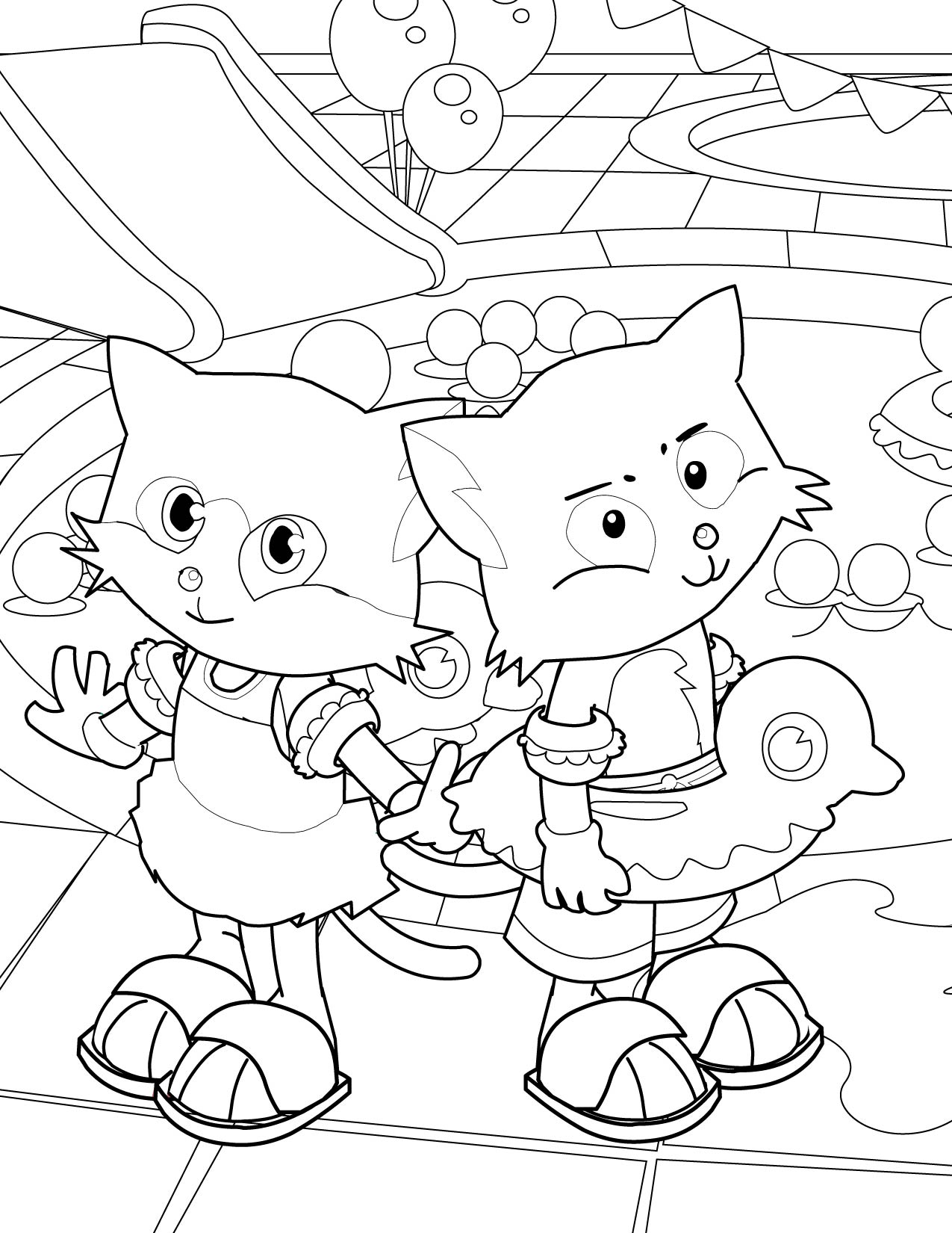 Handipoints coloring pages