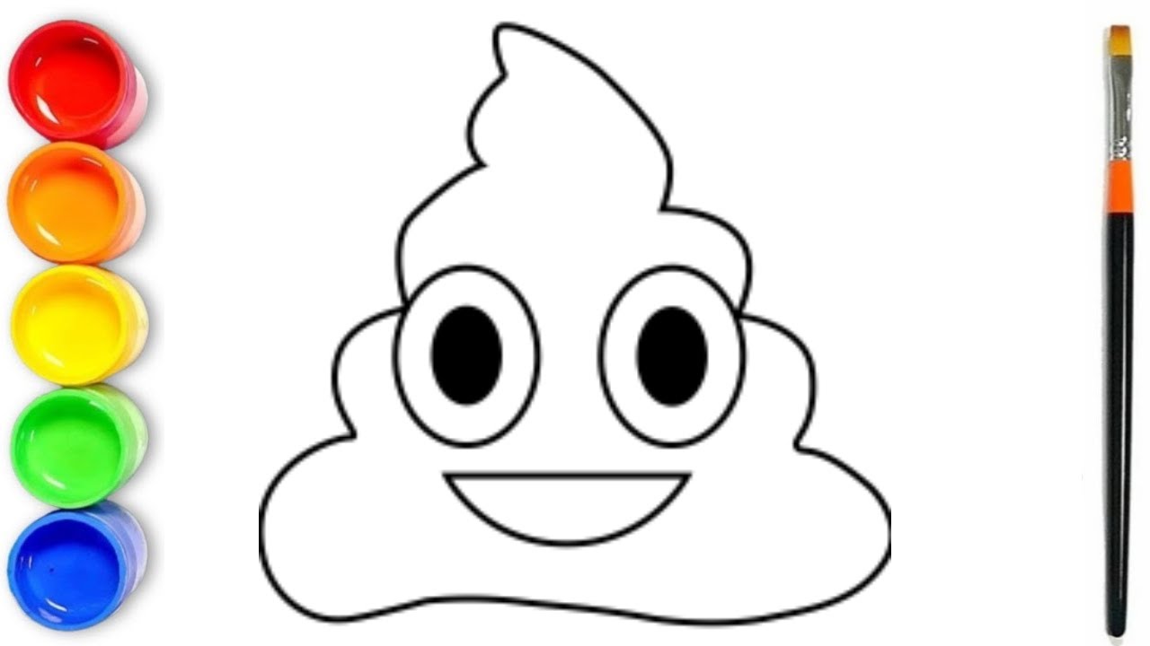 How to draw poop emoji draw poop emoji how to draw a poop emoji poop emoji drawing