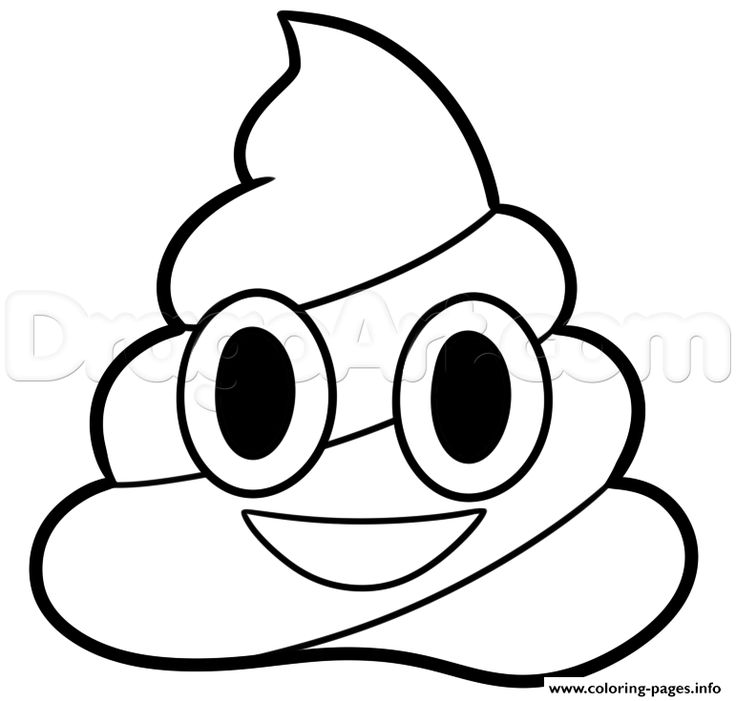 Poop emoji colouring book to print free emoji printed emoji coloring pages emoji drawings coloring pages