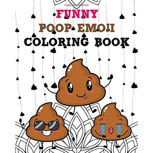 Funny poop emoji coloring book poop emoji coloring lebanon