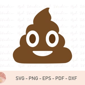 Poop emoji svg