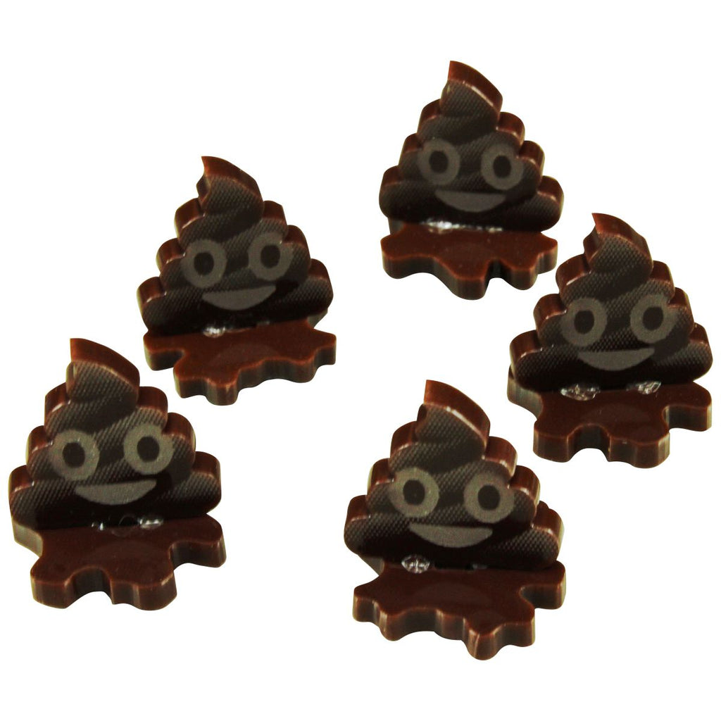 Poop emoji markers brown â game accessories