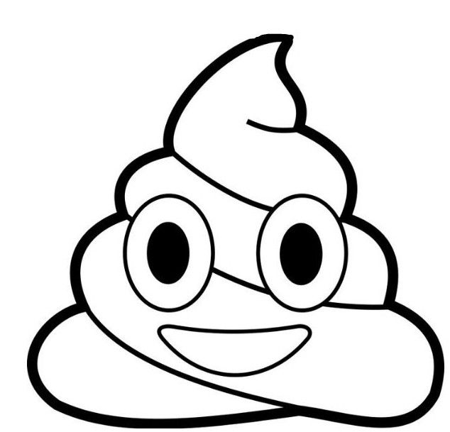 Poop emoji coloring pages free emoji coloring pages cool coloring pages coloring pages