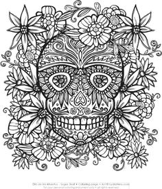 Best skull coloring pages ideas skull coloring pages skull coloring pages