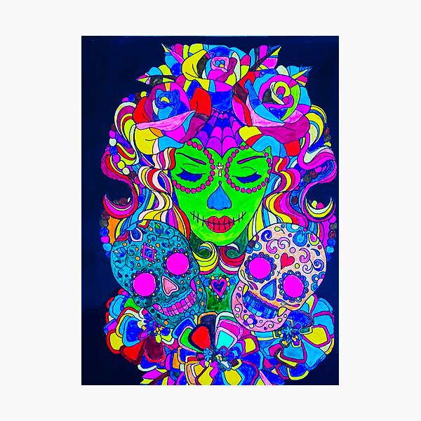 Skull coloring wall art for sale