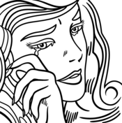 Pop art coloring pages free printable pictures